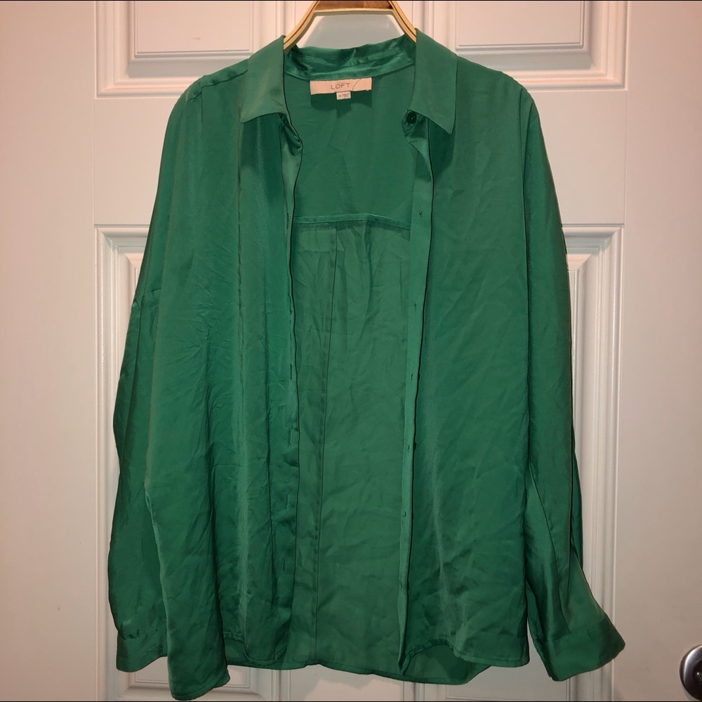 Loft chiffon shirt